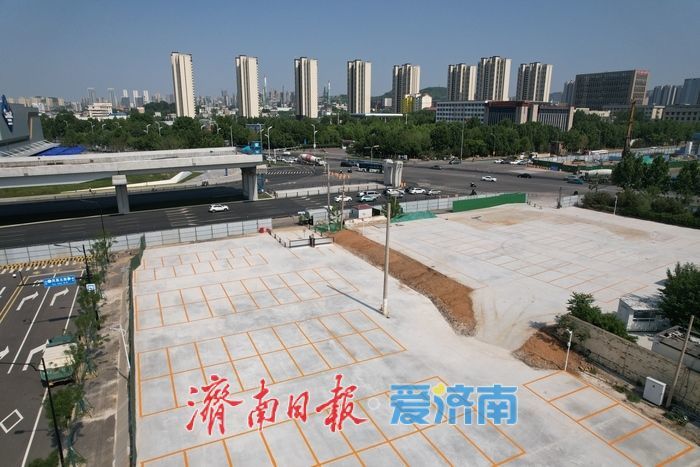 济南山姆旁新增停车场