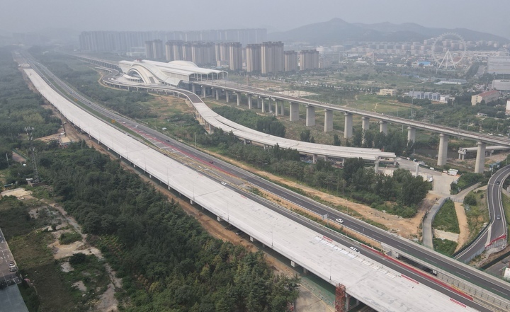 项目强省会｜济南绕城高速小许家至港沟段改扩建部分混凝土浇筑完工