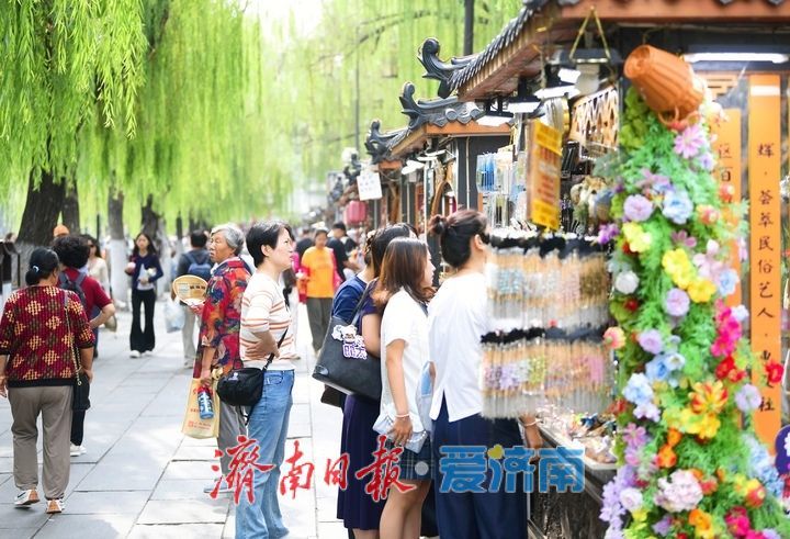 一年四季 泉在济南丨漫步青石板，徜徉大明湖，市民游客沉浸式体验泉城慢时光