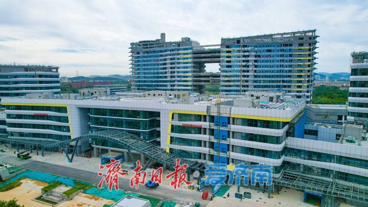 筑就暖心儿科港湾 济南市儿童医院新院区全力推进工程建设