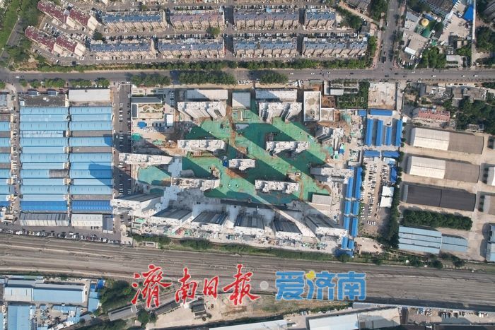 项目强省会｜环联夜市旧址换新颜！山东省棉麻公司A地块住宅项目加速推进