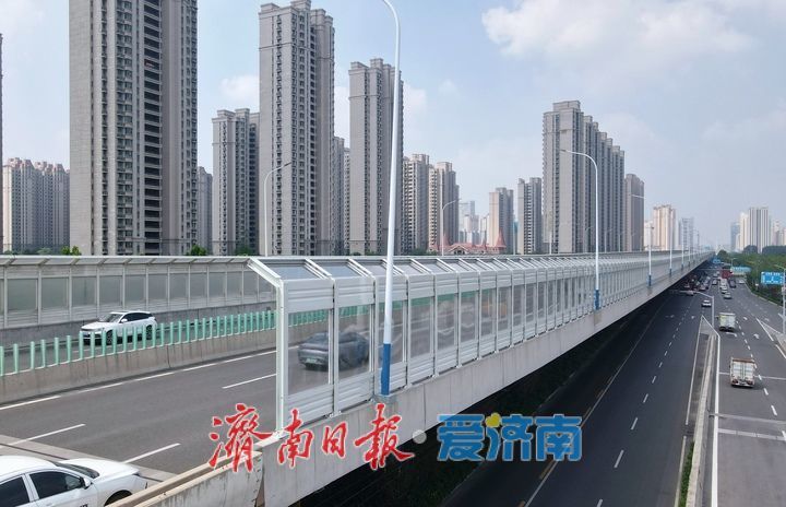 降噪便民，“隔音廊道”亮相北园高架快速路