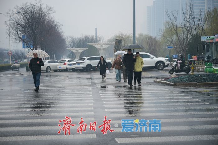 乍暖还寒 济南迎来三月首场降雨降温天气
