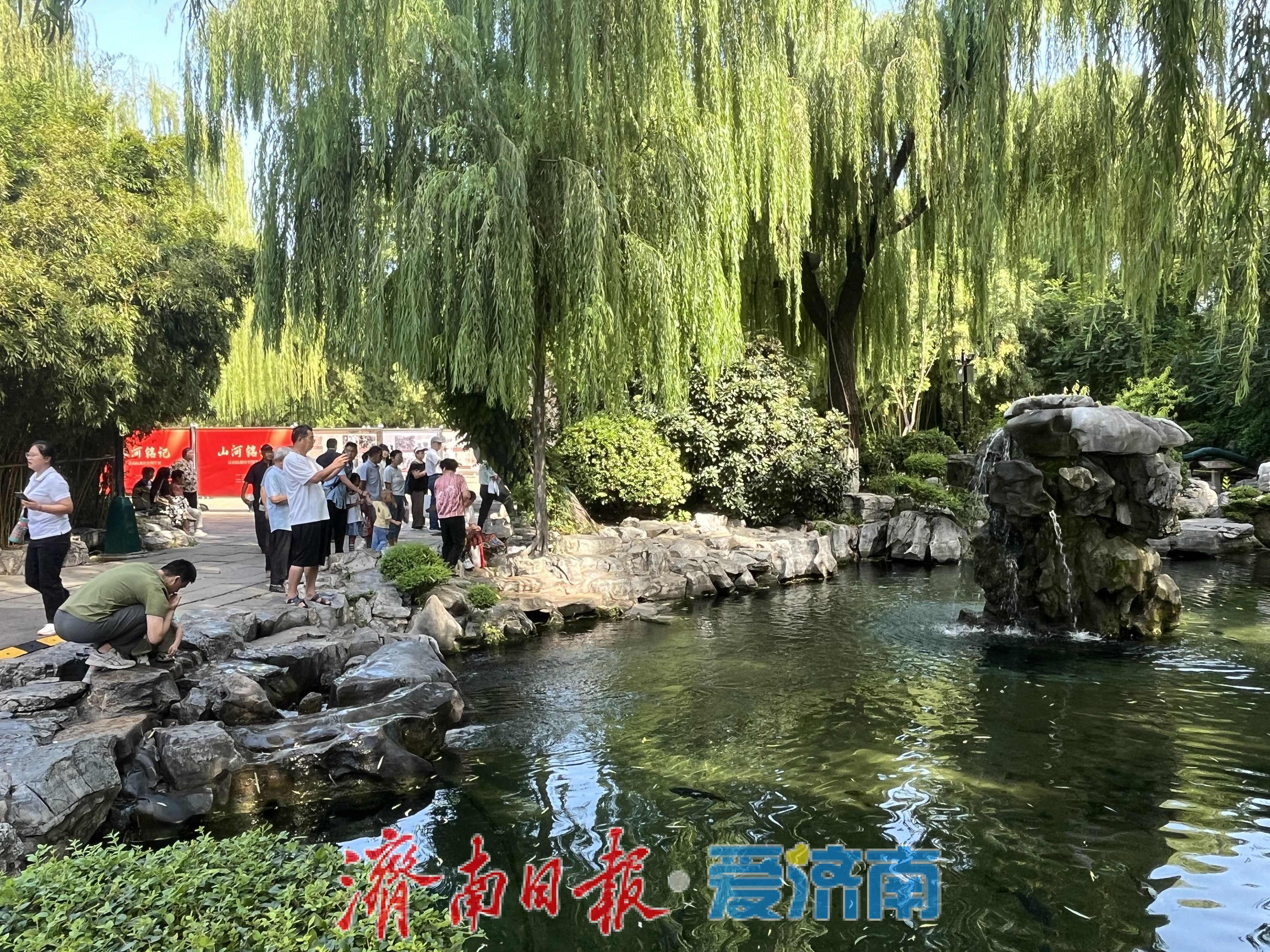 突破29米大关，济南“月牙飞瀑”景观重现，72名泉全面复涌