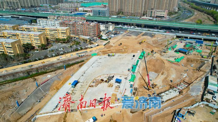 项目强省会｜济南奥体西路北延工程加速推进