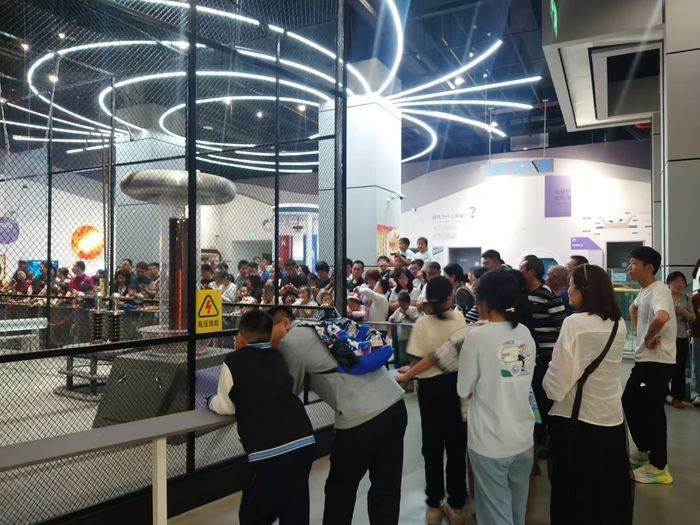 科普游持续走热，山东省科技馆“五一”期间接待游客5万余人次