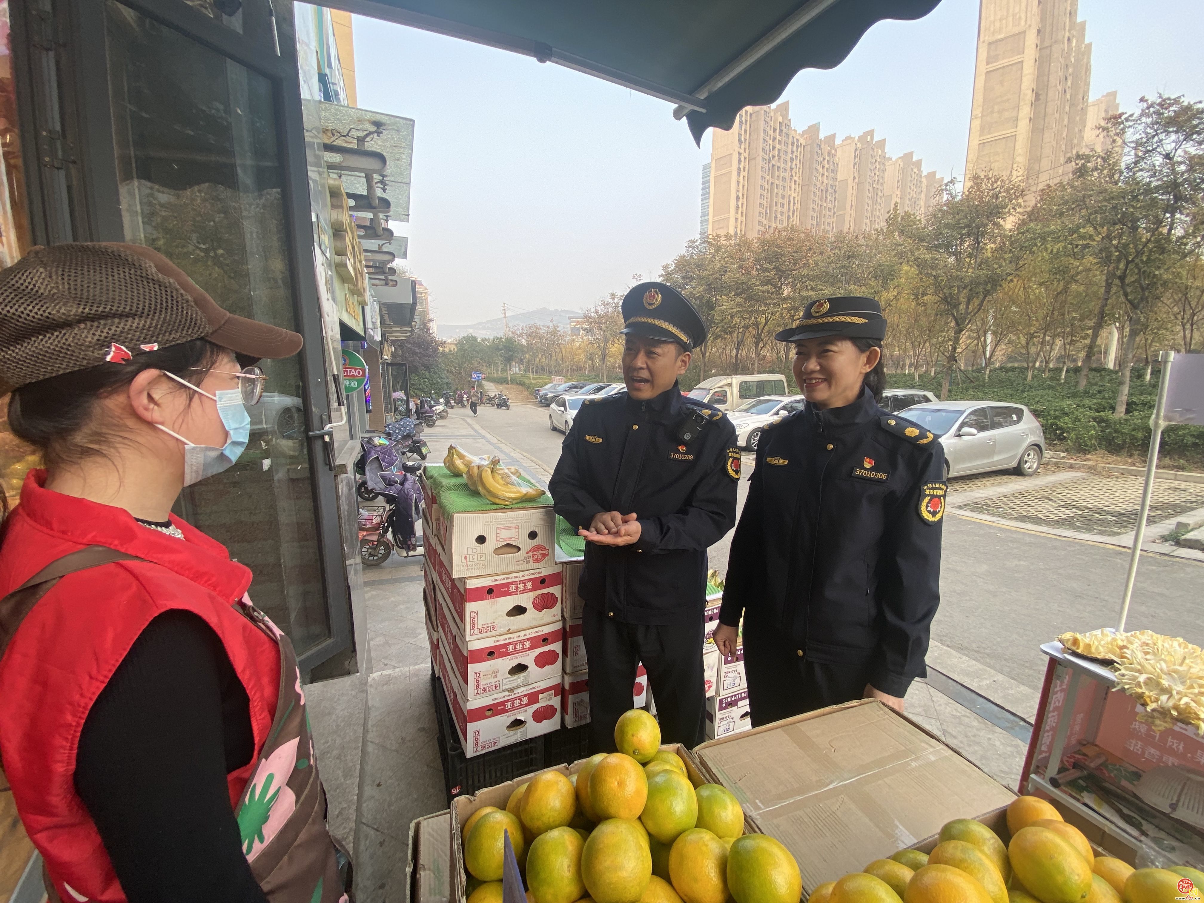 新春走基层｜济南城管用坚守书写新春敬业福