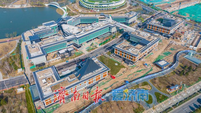 鲁韵坊项目进入收尾阶段，打造现代版“鹊华秋色”画卷