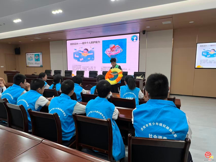 深化体教融合 筑牢安全屏障——济南市 全民健身中心防溺水公益宣讲护航暑期