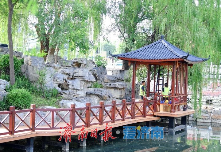 清淤筑景换新颜：济南山水沟将变身“可观可游可戏”滨水空间