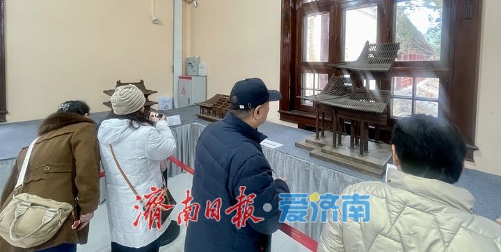 济南上新街“构木成室”古建模型展 全榫卯木作重现千年经典