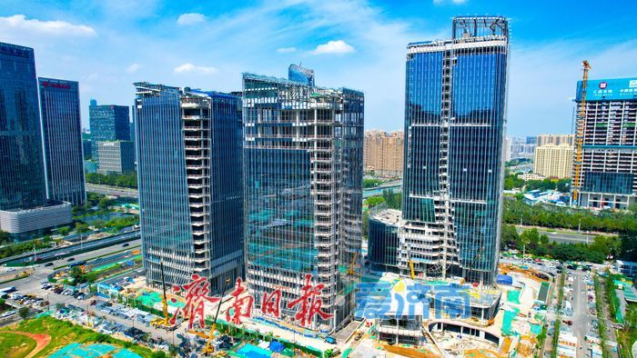 汉峪金谷云泰中心二期A栋建设稳步推进