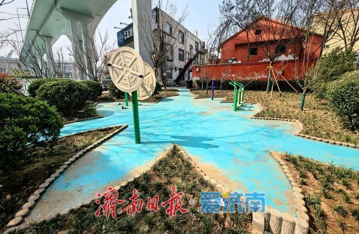 变身城市“微客厅”，济南“乐憩”口袋公园焕新亮相