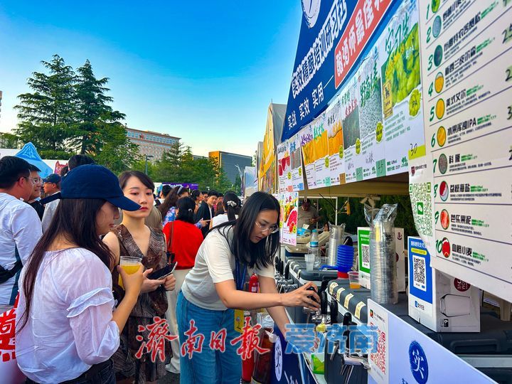 盛夏嗨啤燃动泉城！第三届济南奥体精酿啤酒节人气爆棚
