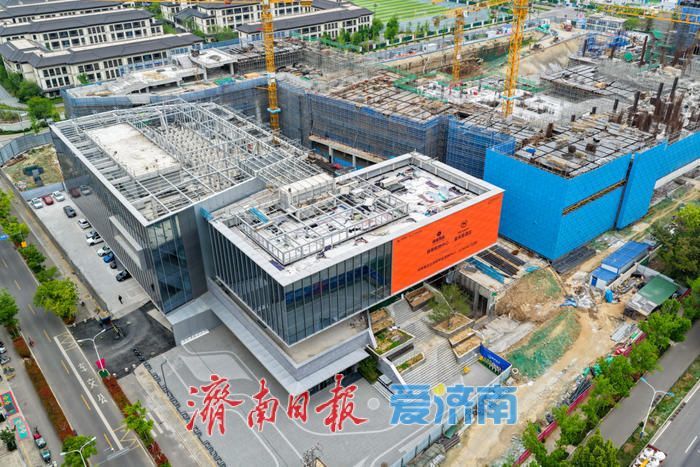 济南西客站片区银泰百货建设稳步推进 西部新商圈加速崛起