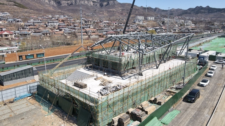 省道103旅游公路驿站显露雏形