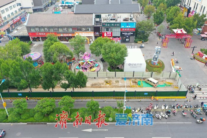 印象济南与弘阳广场将架设过街天桥