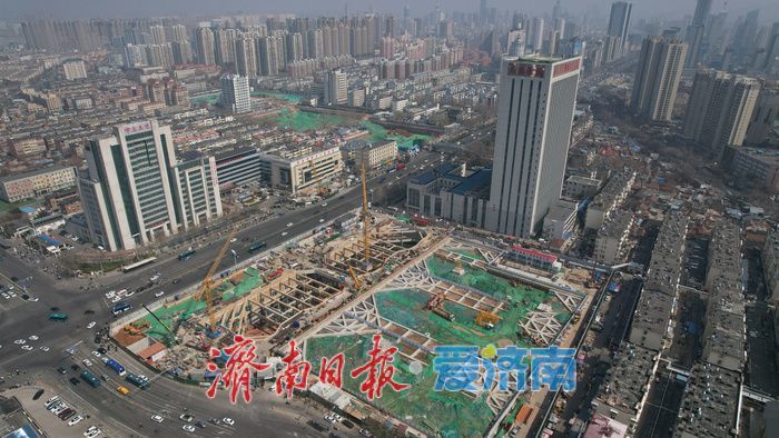 项目强省会｜济南市立五院轨道交通TOD综合体项目建设稳步推进