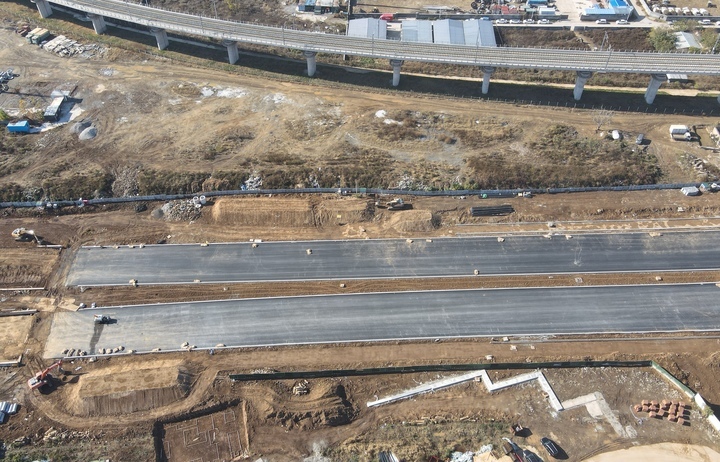 项目强省会｜奥体西路北延下穿铁路桥道路显现雏形