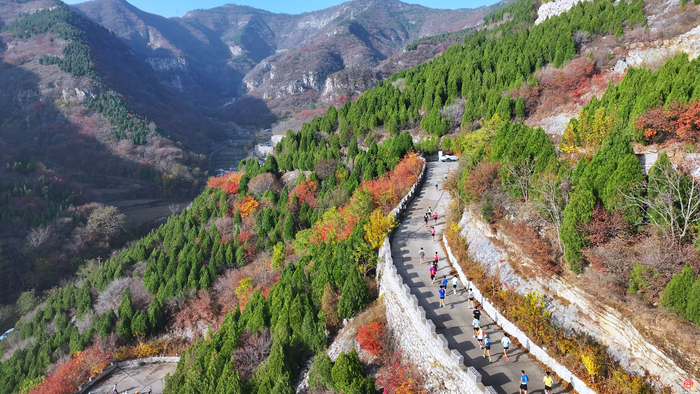 初冬的的百峪大顶