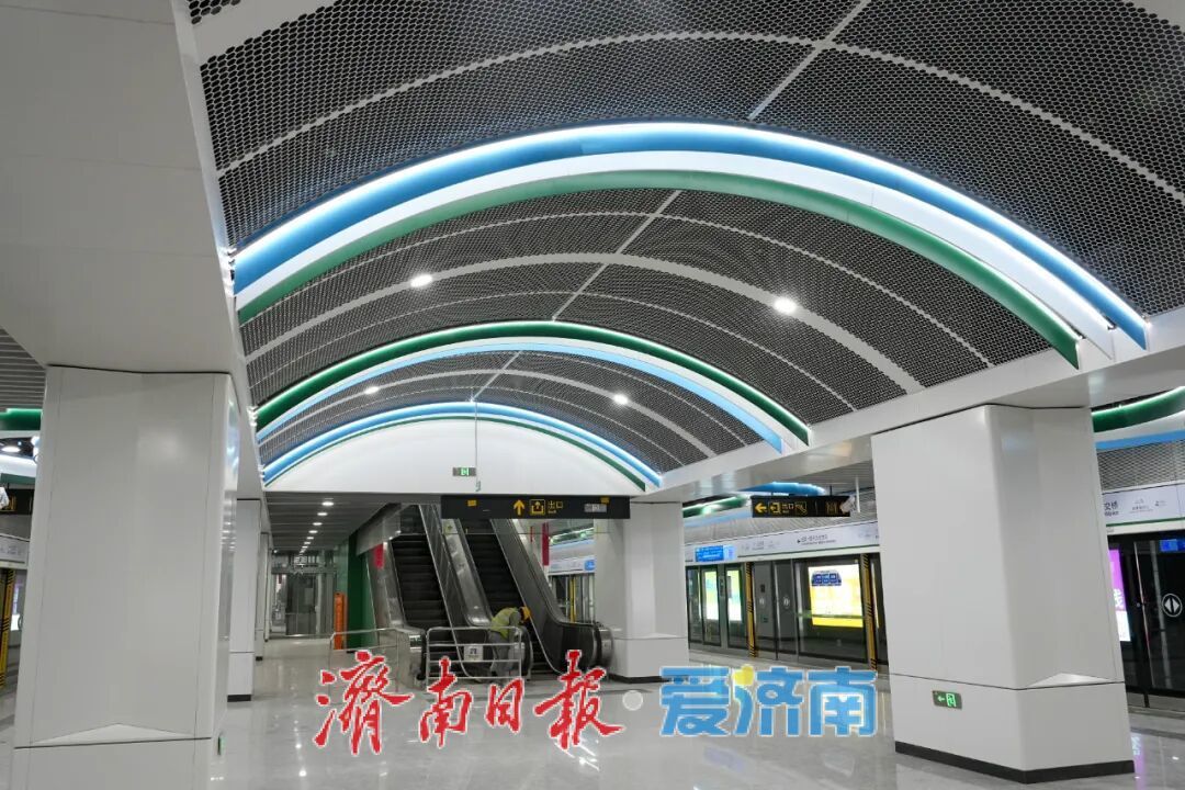 济南轨道交通4、8号线和6号线东段车站实景“上新”