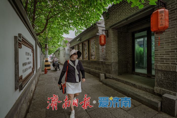 一年四季 泉在济南丨西更道街雕窗框画意，让济南更具泉韵