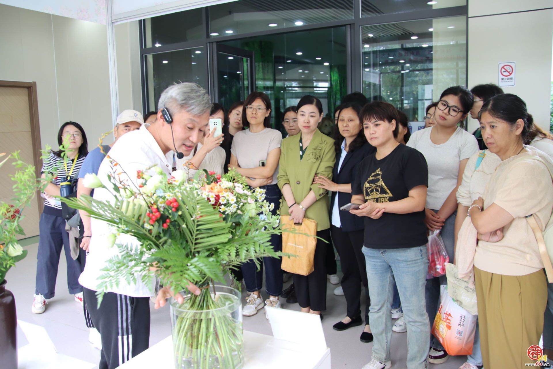 花漾生活 幸福泉城 2024年“技耀泉城”海右技能人才大赛——园林行业插花花艺职业技能竞赛成功举办