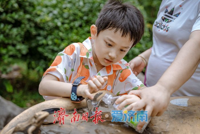 一年四季 泉在济南丨降雨过后，济南趵突泉水位上升至28.09米
