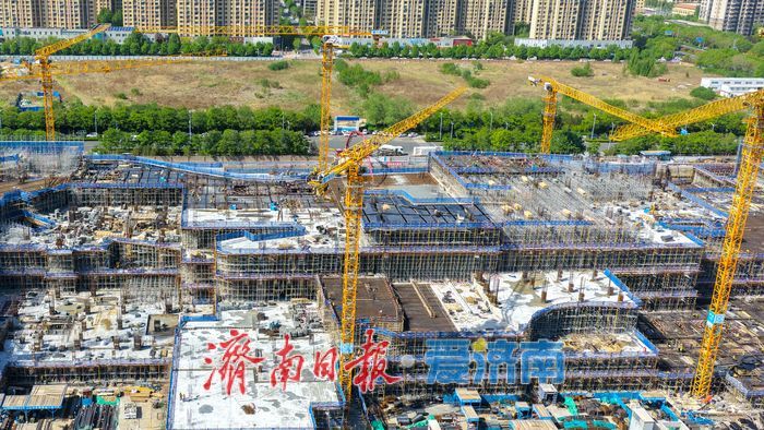 项目强省会｜济南西部万达广场建设全面提速 山东最大第四代商业地标加速崛起