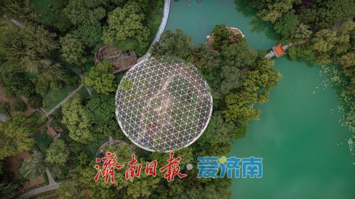 一年四季 泉在济南丨济南小清河，绿意盎然色彩绘就城市生态新画卷