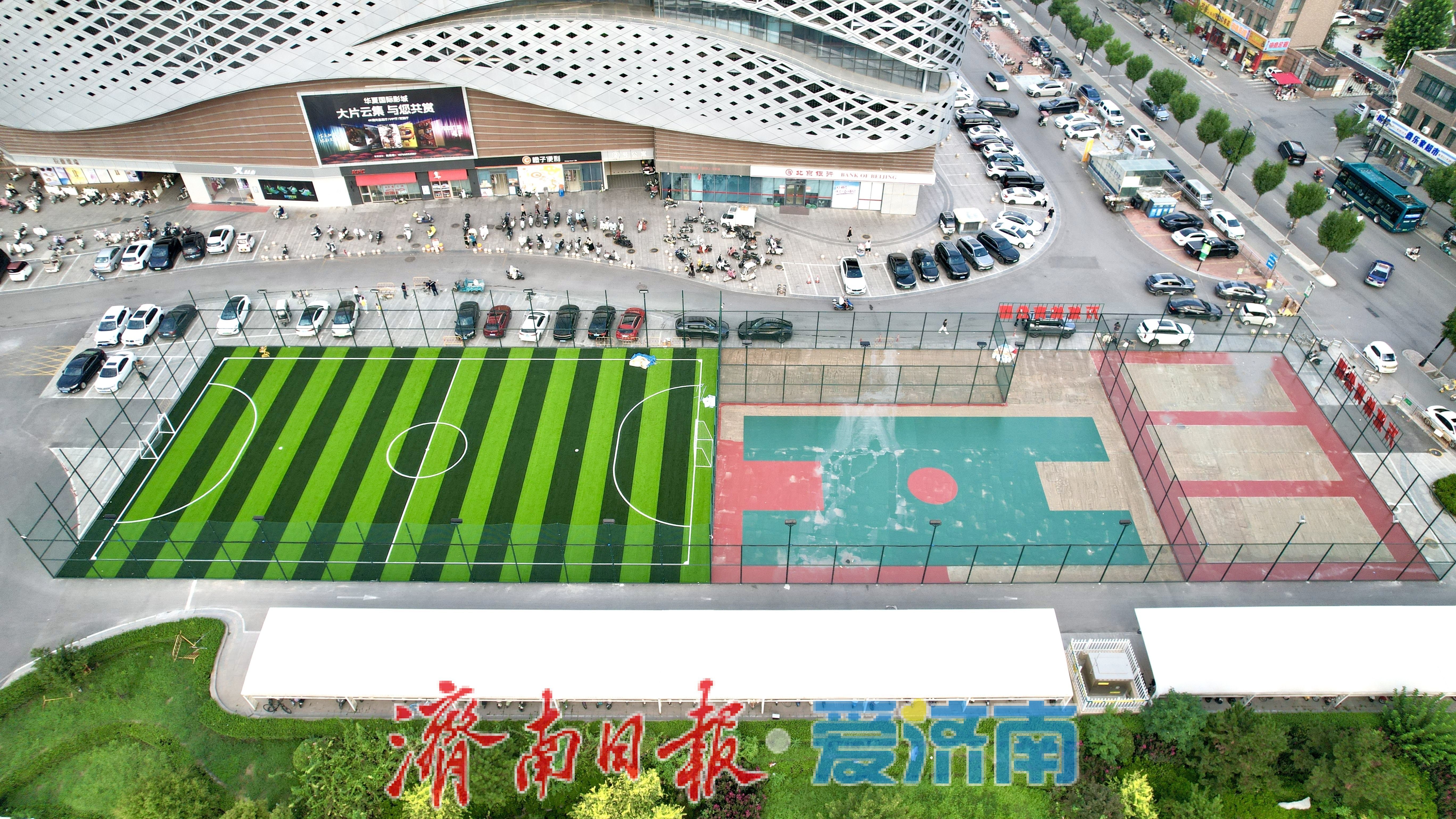 项目强省会丨济南万虹体育公园加紧建设 商圈再添运动休闲新地标