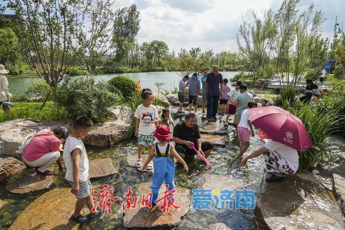 济南白泉生态保护项目正式开放，“清泉石上流”晋升市民避暑纳凉首选地