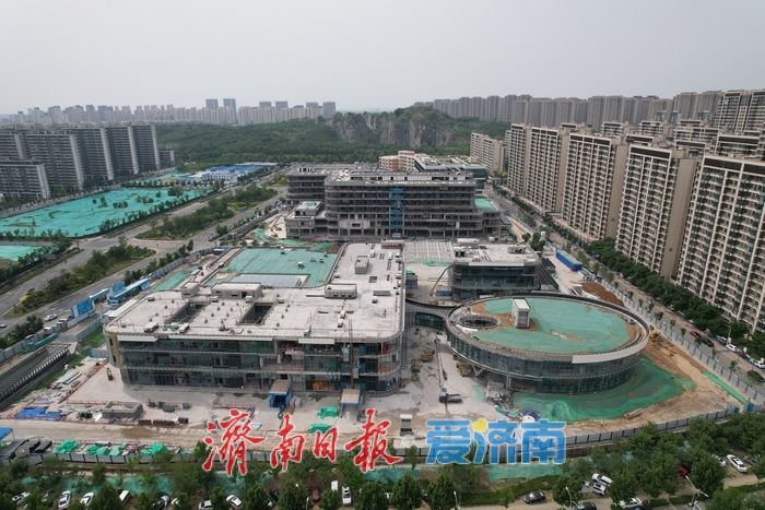 项目强省会｜济南医院迁建项目进入装饰装修阶段，满足华山片区居民就医需求