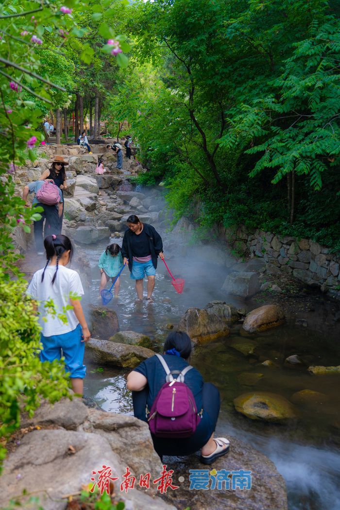 泉城初夏遇520，济南18℃花间溪谷，解锁浪漫约会新场景