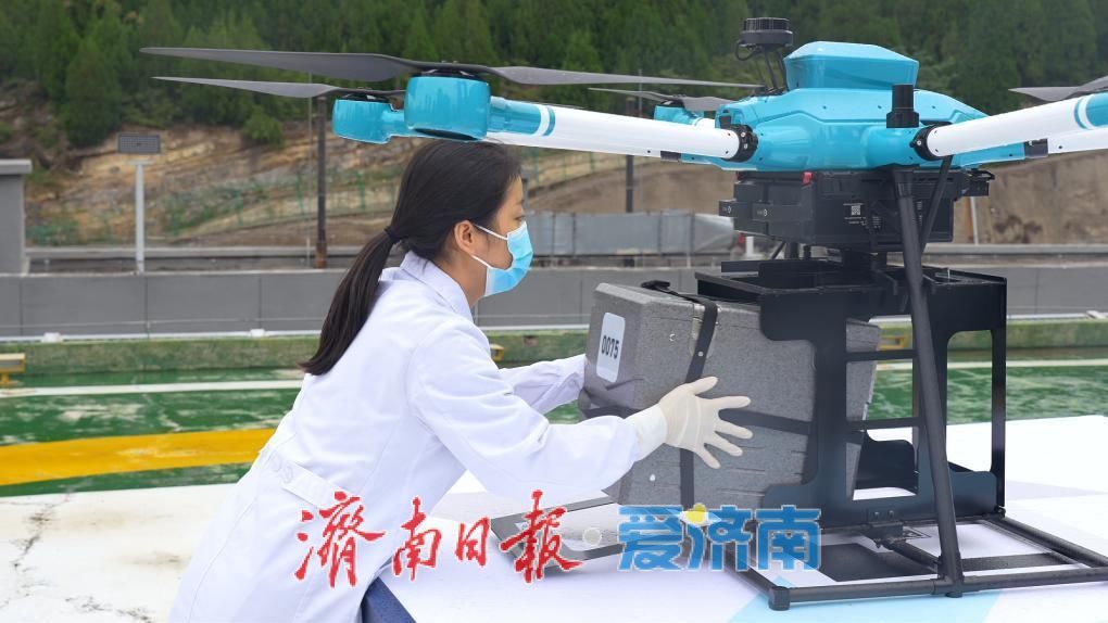 济南：低空血液运输专线完成“空中急救”试飞