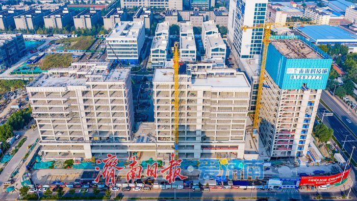 项目强省会丨时代未来科技城建设稳步推进 赋能济南天桥药山片区都市工业升级