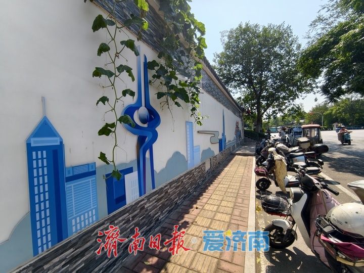 一年四季 泉在济南｜泉城地标景致绘上墙
