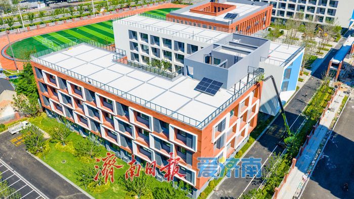 济南科技城九年一贯制学校项目进入收尾阶段 补齐片区教育短板