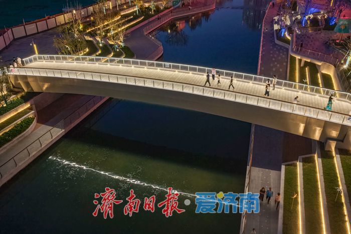 全福河，济南夜游新选择