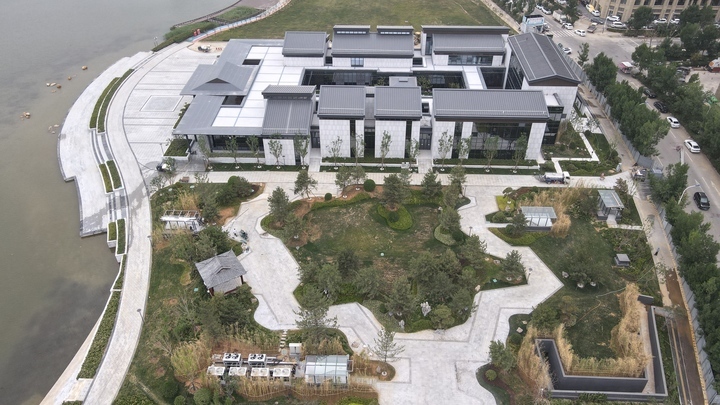 张养浩纪念馆建筑群主体完工