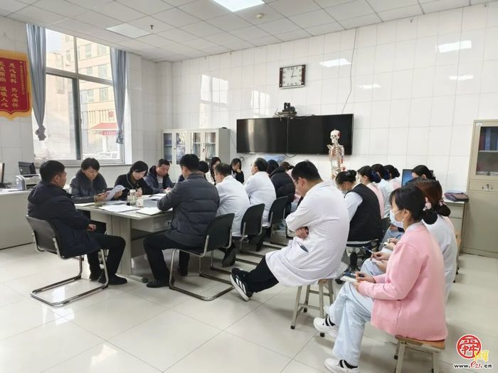 商河县中医医院开展“党建＋业务”查房 助推学科高质量发展