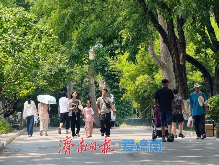 夏日游园热度攀升，济南动物园成市民休闲好去处