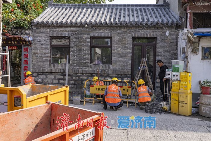 明府城老院落修缮，守护老街历史风貌