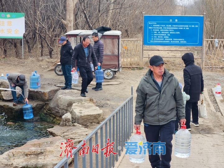 一瓢清泉润民心 济南漂泉取水点便民暖人心