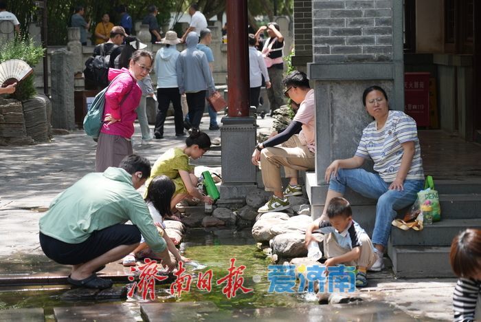 一年四季 泉在济南丨热浪来袭，泉畔尽享“透心凉”！