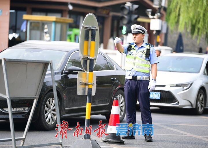 请注意，今明两天大明湖路这样走