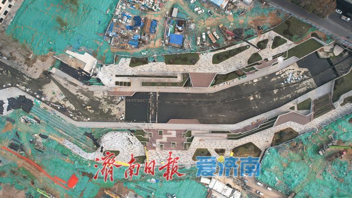 项目强省会｜全福河南段景观初现 圆形观景台亮相河道