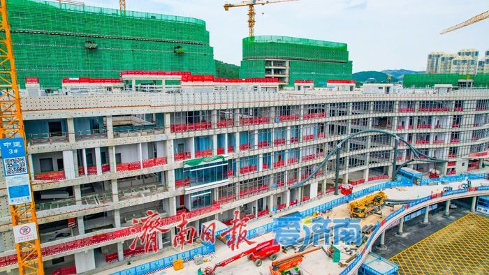 项目强省会｜南部城区医疗资源迎来扩容，济南市一院新院区加速建设