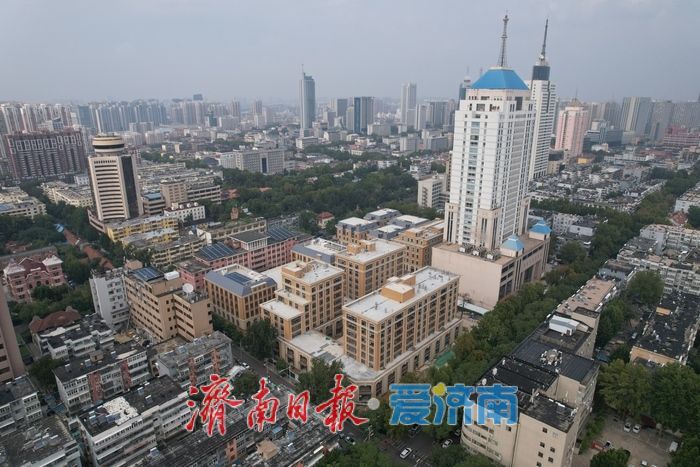 项目强省会｜老济南宾馆旧貌焕新颜，将成商埠文化新窗口