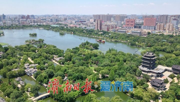 一年四季 泉在济南丨水光潋滟晴方好，“夏至”明湖满目翠